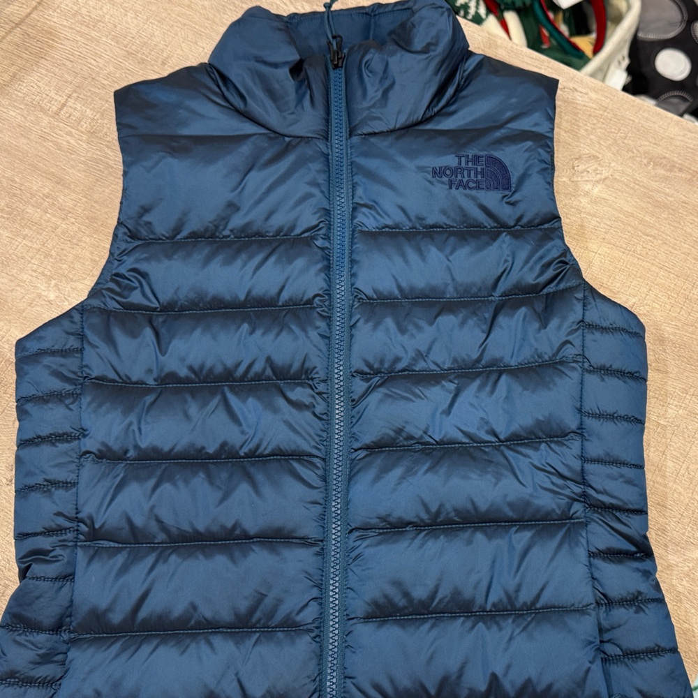 The North Face Blue Quilted Vest